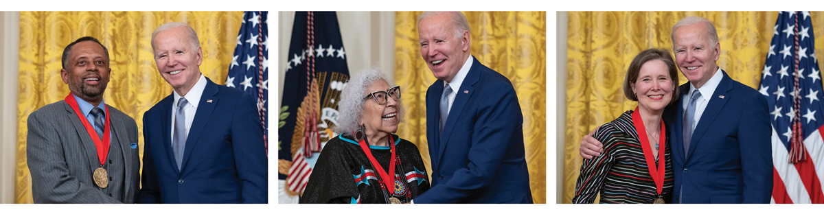 2021 National Humanities Medalists: Earl Lewis, Henrietta Mann, Ann Patchett  