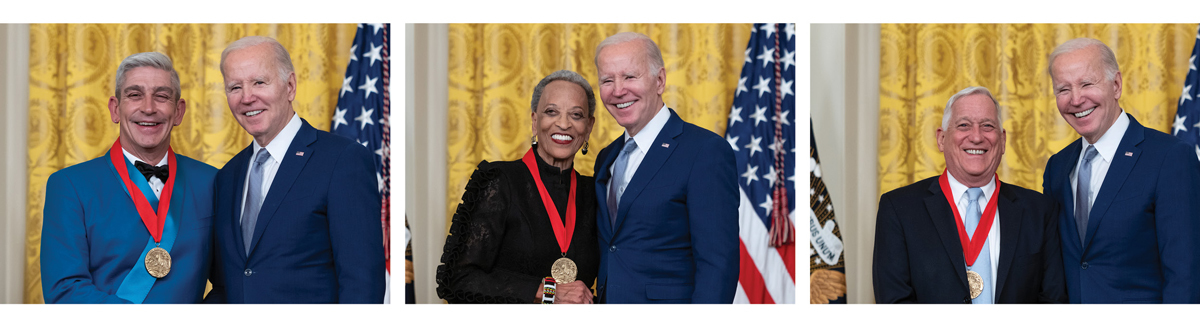 2021 National Humanities Medals: Richard Blanco, Johnnetta B. Cole, Walter Isaacson  