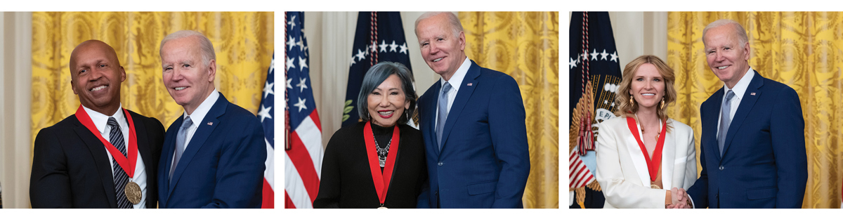 2021 National Humanities Medalists: Bryan Stevenson, Amy Tan, Tara Westover