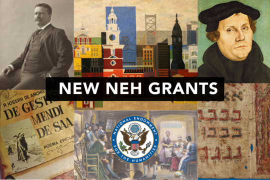 NEH grant awards graphic July 2026