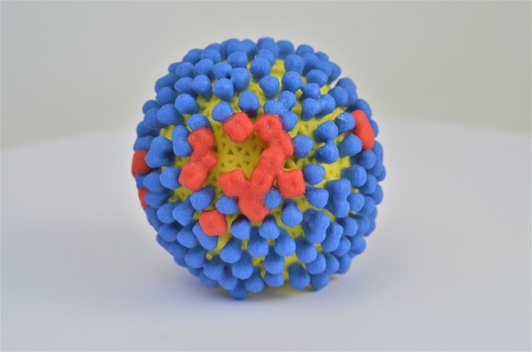 3-D printed influenza vaccine