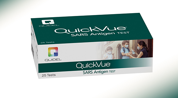 Quickvue COVID 19 test kit