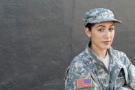 Female US Soldier
