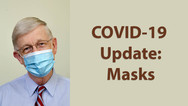 Francis Collins Wearing a Mask