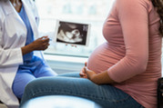 pregnant woman and health care provider