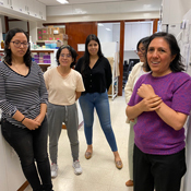 Monica Pajuelo runs the Laboratory of Molecular Biology at UPCH