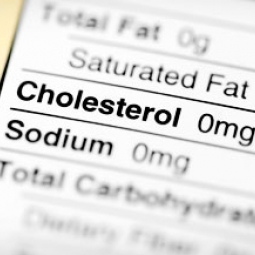 cholesterol label