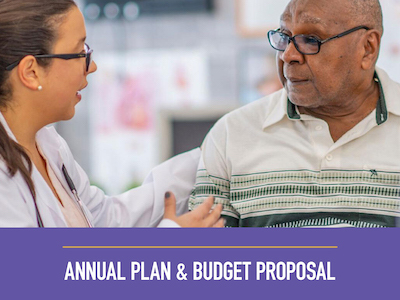 Annual Plan and Budget Proposal cover