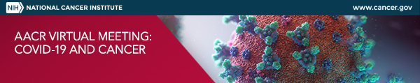 Banner for AACR Virtual COVID Meeting