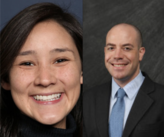 Nicole Coggins and Nick Markham