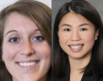 Headshots for investigators Kelsey Lau-Min, M.D., and Mary Frances Wedekind Malone, M.D.