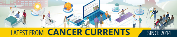 10 year anniversary banner for Cancer Currents