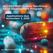PREVENT Applications Due November 3, 2025