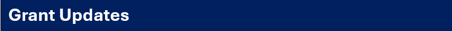 Grant Updates