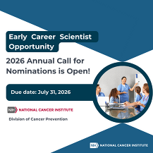 DCP Early Career Scientists Call for Nominations