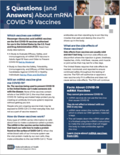 Thumbnail for mRNA Vaccine Fact Sheet