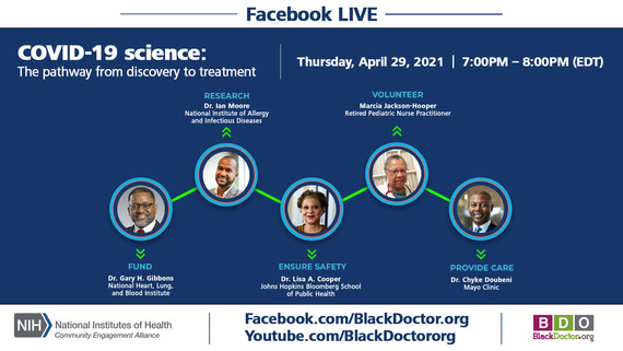 Scientific Pathway molecule with images of several individuals from the Pathway. Event taking place Thursday, April 29, at 7pm ET.