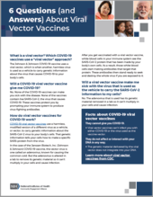 Thumbnail for viral vector vaccines fact sheet