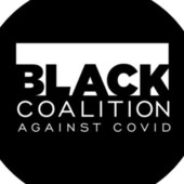 Logo for Black Coalition Against COVID