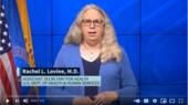 Video thumbnail for the Monoclonal Antibodies video, featuring Dr. Rachel Levine