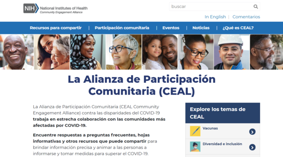 Spanish mirror site screenshot