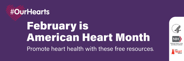 American Heart Month banner