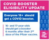 COVID Booster Eligibility Update