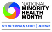 National Minority Health Month Logo
