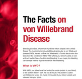 The facts on Von Willebrand Disease