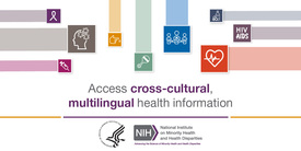 Infocard of NIMHD Language Access Portal