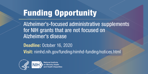 Funding Opportunity: Alzheimer's-focused administrative supplements for NIH grants not focused on Alzheimer's