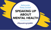 Speaking Up About Mental Health Essay Contest Poster