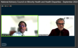 Sept 2022 NACMHD Virtual Meeting Screenshot