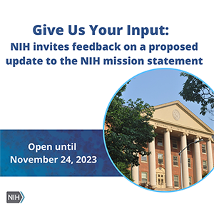 NIH RFI mission
