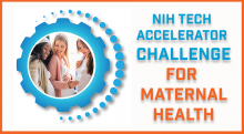 NIH Tech Accelerator Challenge for Maternal Health logo