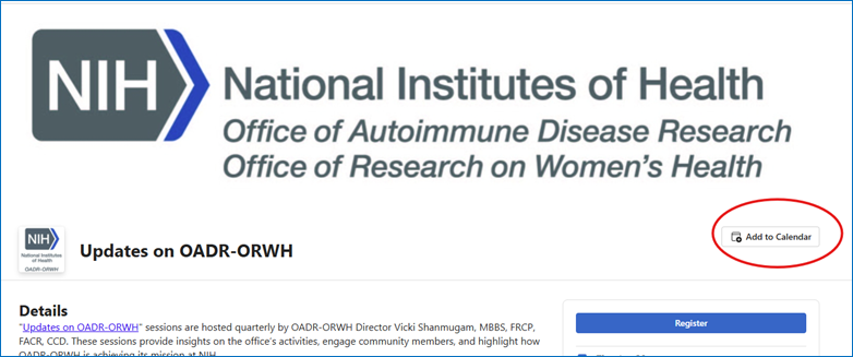 OADR_ORWH_Update