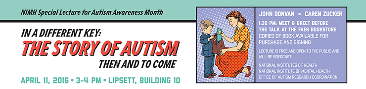 NIMH Lecture for Autism Awareness