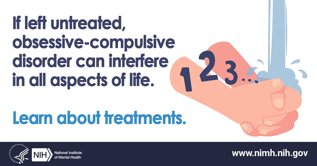 Hand washing three times; obsessive-compulsive disorder symptom 