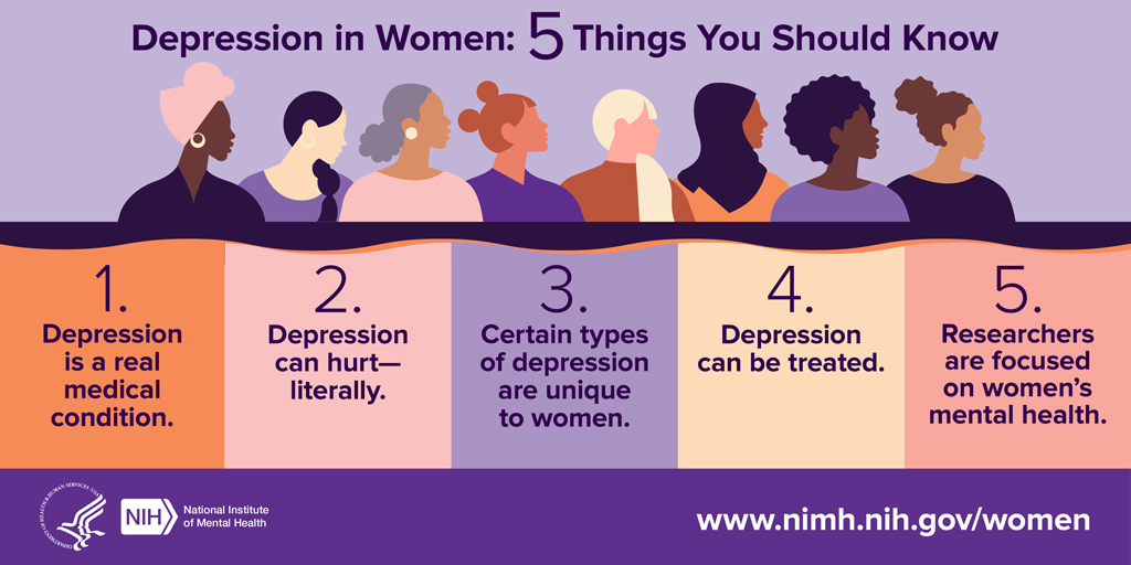 Depression in women: 5 things you should know