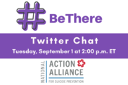 BeThere Twitter Chat promo image