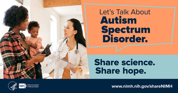 Let's Talk About Autism Spectrum Disorder twitter graphic