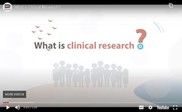 Screenshot of What is Clinical Research video intro