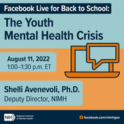 Facebook Live for Back to School: The Youth Mental Health Crisis