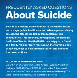 Thumbnail of NIMH's Frequently Asked Questions About Suicide