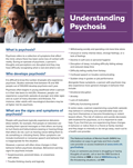 Understanding Psychosis fact sheet 