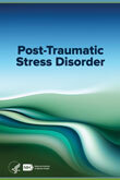 Post traumatic stress disorder: Green and blue waves. 