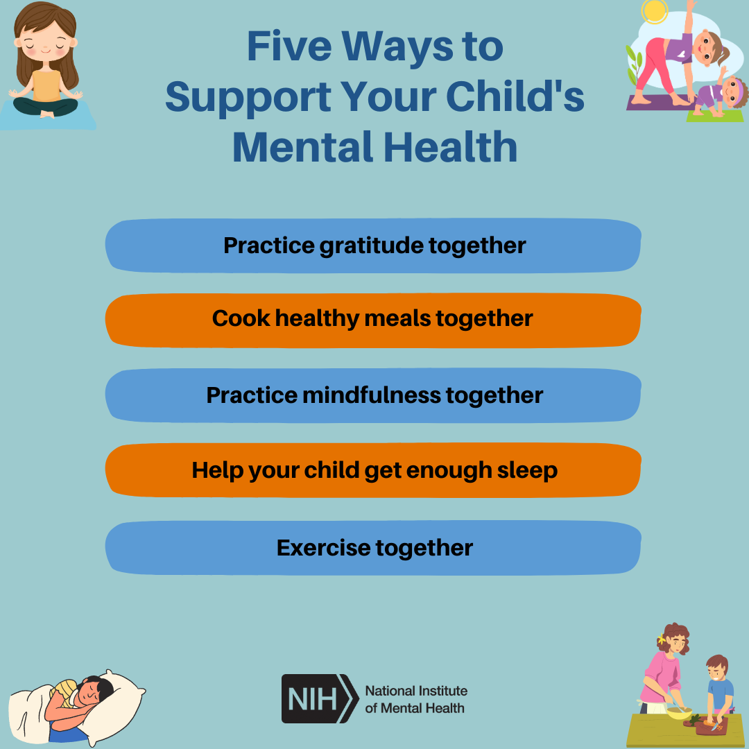 Five Ways to Support Your Child's Mental Health