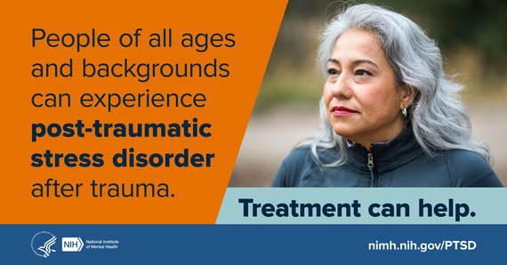 People of all ages and backgrounds can experience post-traumatic stress disorder after trauma.