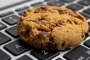 cookie on a keyboard cybersecurity