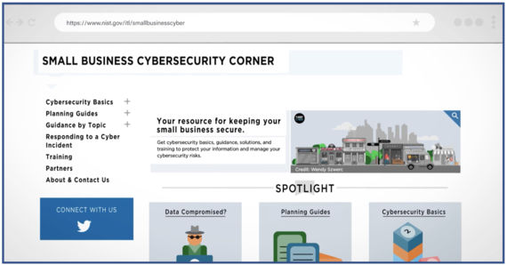 Small Business Cybersecurity Corner